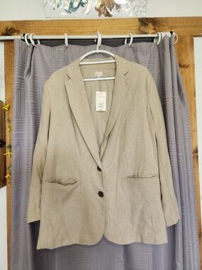 Light Tan Oversized Blazer